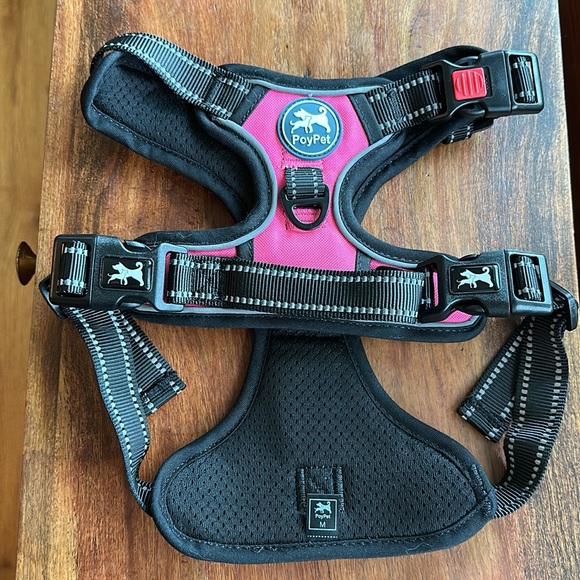 NWOT POYPET No Pull adjustable Pink Dog Harness, Size:medium - Picture 2 of 11